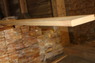 Планкен прямой из лиственницы сорт АВ 20х120мм,  длина 2-4 м
